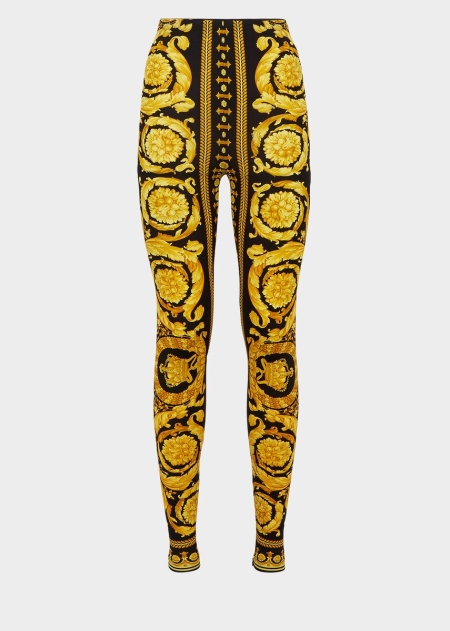 Versace Barocco FW'91 Print Leggings Dam - 652081PUF